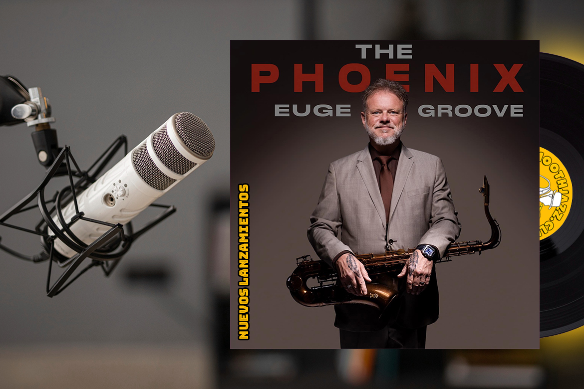 Euge Groove presenta The Phoenix, su nuevo álbum de smooth jazz inspirado en su renacimiento personal tras una cirugía a corazón abierto.