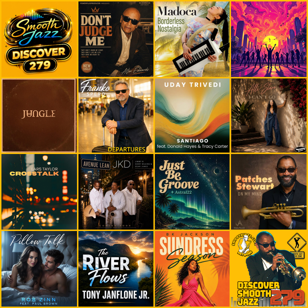 Smooth Jazz Discover – Nuevos lanzamientos de smooth jazz de la semana.